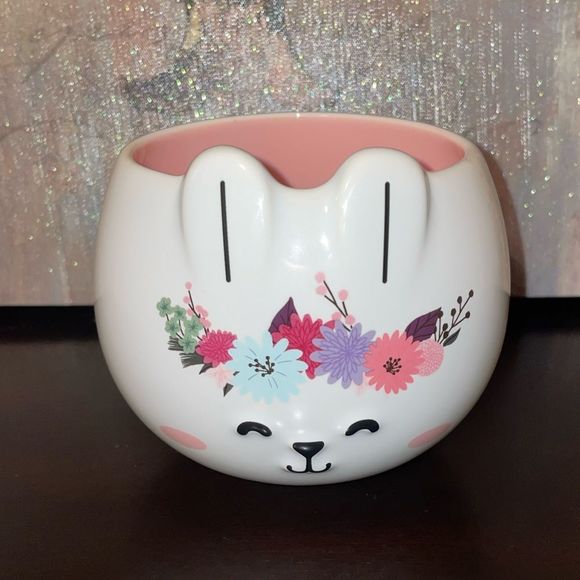 Starbucks 2023 Lunar Year of Rabbit White Pink Ceramic Bunny Rabbit Mug - Picture 4 of 5
